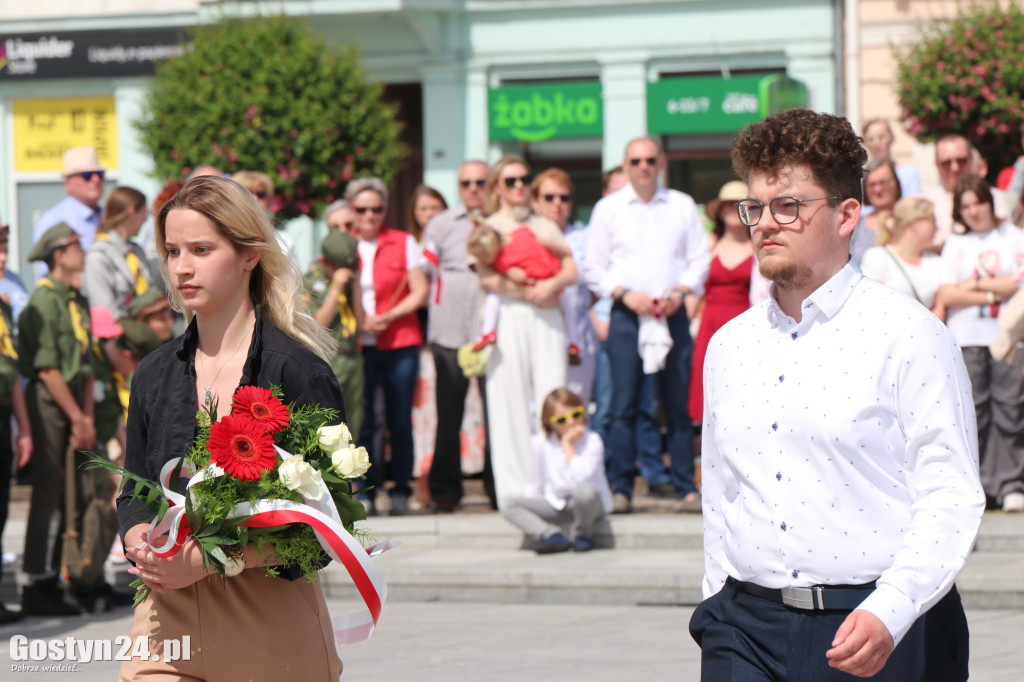 Obchody 233. rocznicy uchwalenia Konstytucji 3-go Maja w Gostyniu