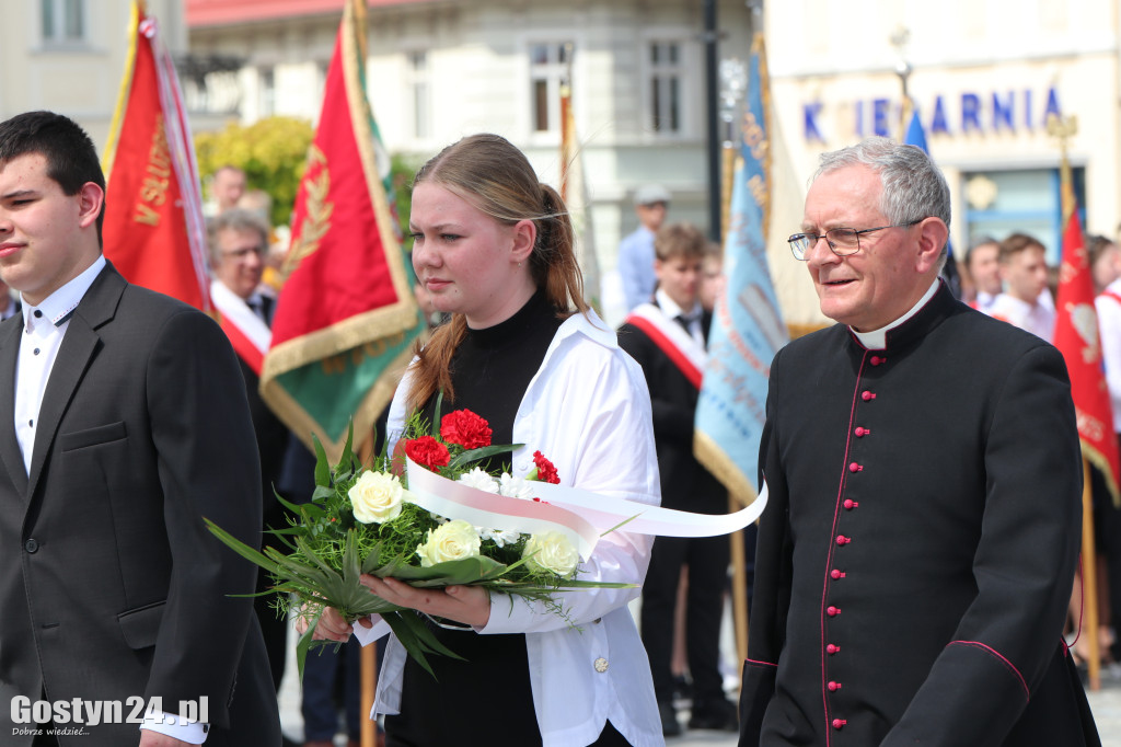Obchody 233. rocznicy uchwalenia Konstytucji 3-go Maja w Gostyniu