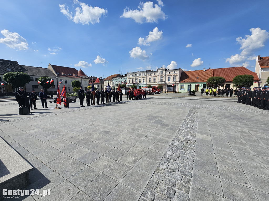 Dzień Strażaka na gostyńskim rynku