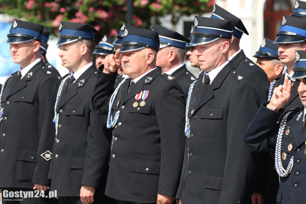 Dzień Strażaka na gostyńskim rynku