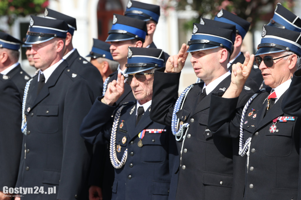 Dzień Strażaka na gostyńskim rynku