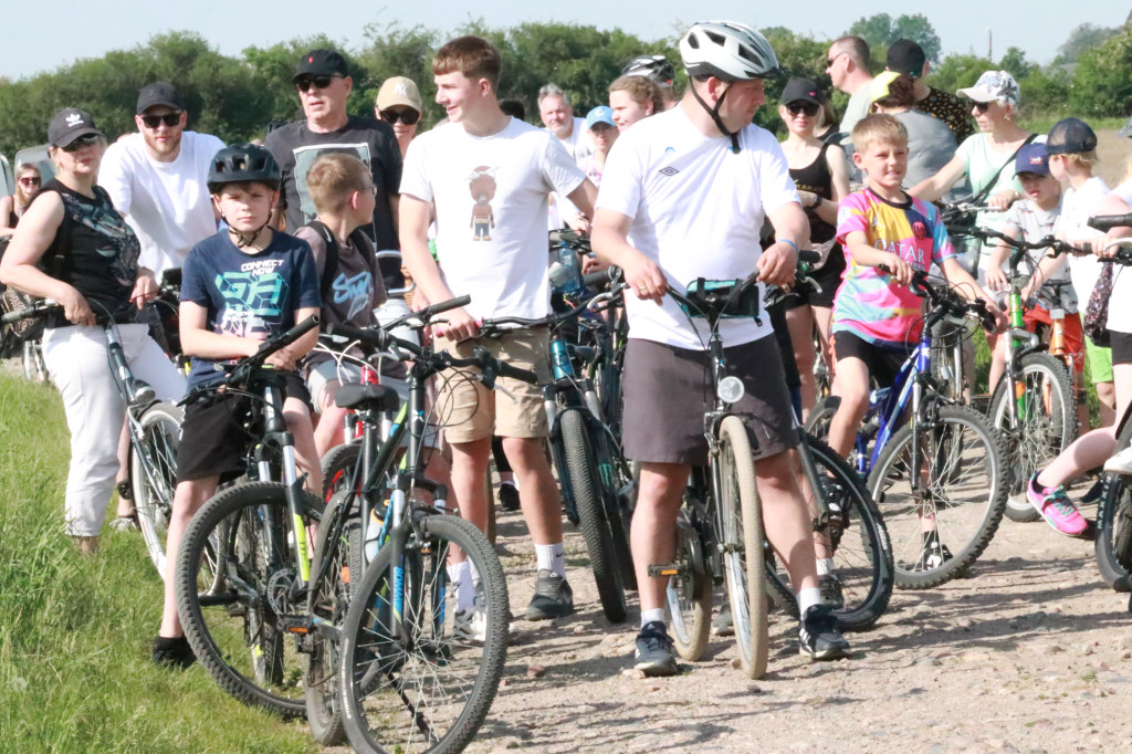 Rajd rowerowy dla Lilki z Bodzewa