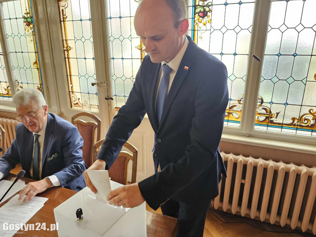 Pierwsze sesja nowej kadencji Rady Powiatu Gostyńskiego
