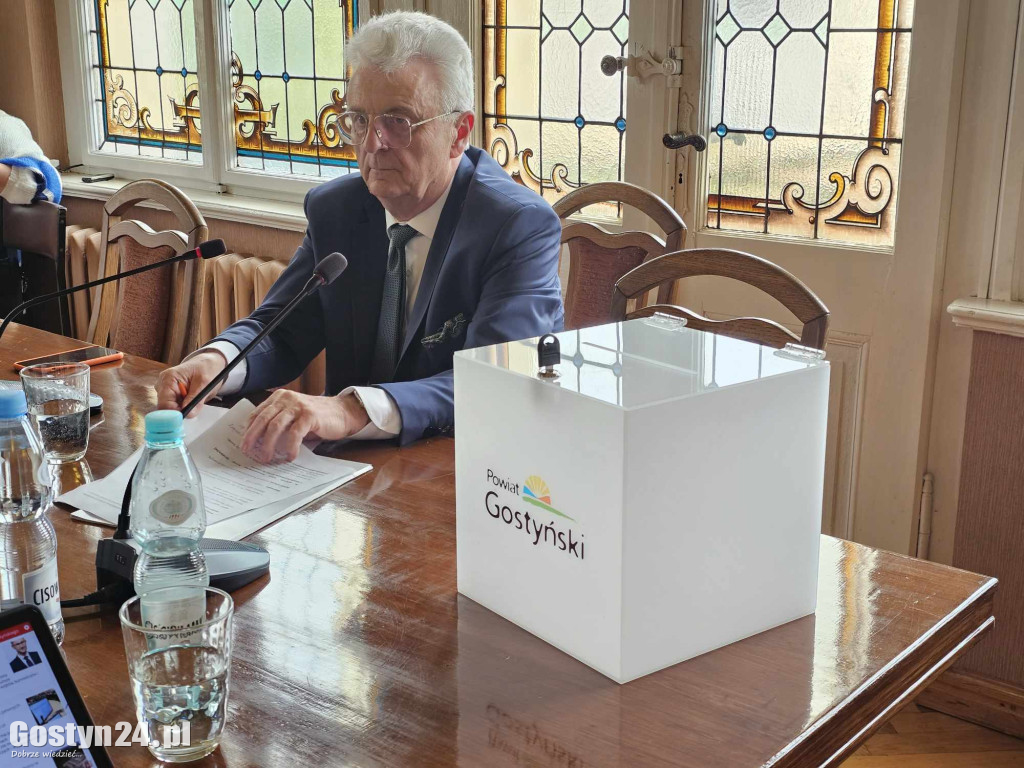 Pierwsze sesja nowej kadencji Rady Powiatu Gostyńskiego