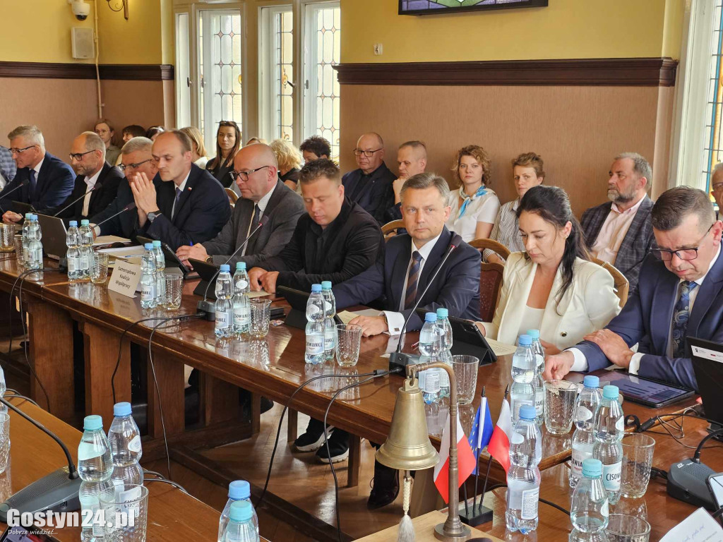 Pierwsze sesja nowej kadencji Rady Powiatu Gostyńskiego