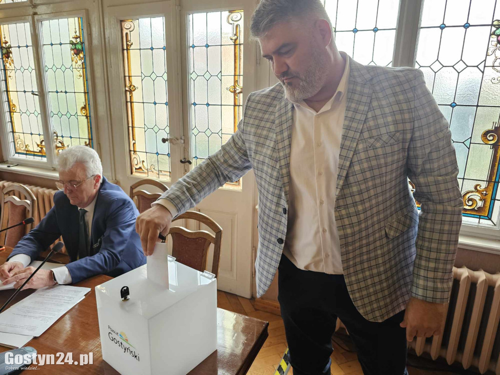 Pierwsze sesja nowej kadencji Rady Powiatu Gostyńskiego