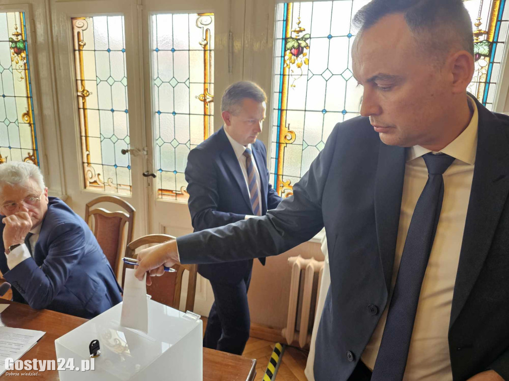 Pierwsze sesja nowej kadencji Rady Powiatu Gostyńskiego