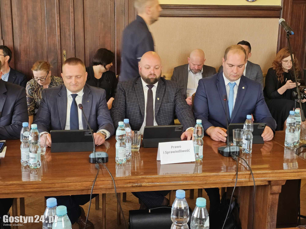 Pierwsze sesja nowej kadencji Rady Powiatu Gostyńskiego