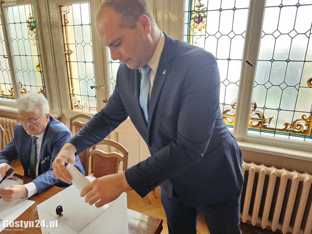 Pierwsze sesja nowej kadencji Rady Powiatu Gostyńskiego