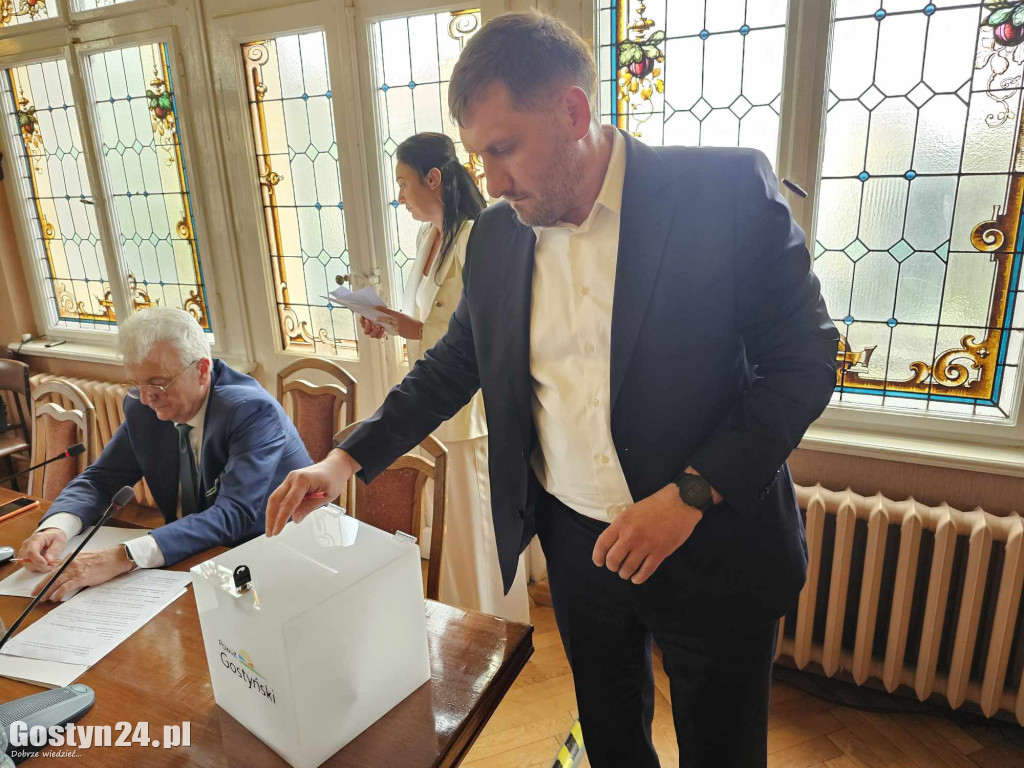 Pierwsze sesja nowej kadencji Rady Powiatu Gostyńskiego