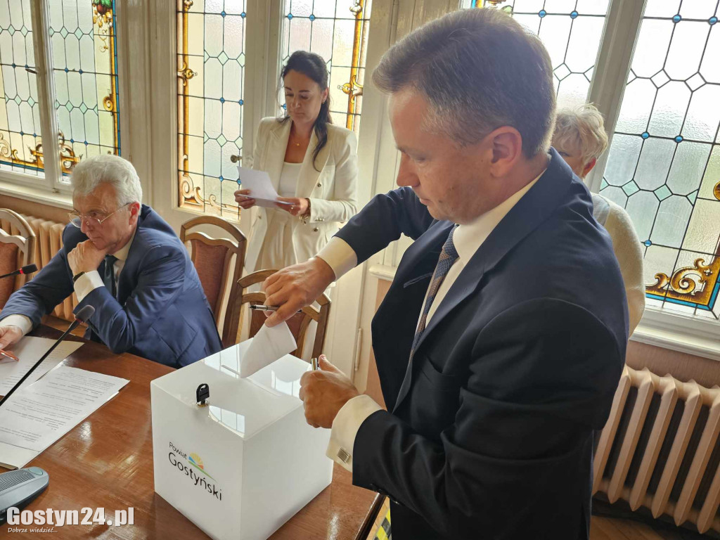 Pierwsze sesja nowej kadencji Rady Powiatu Gostyńskiego