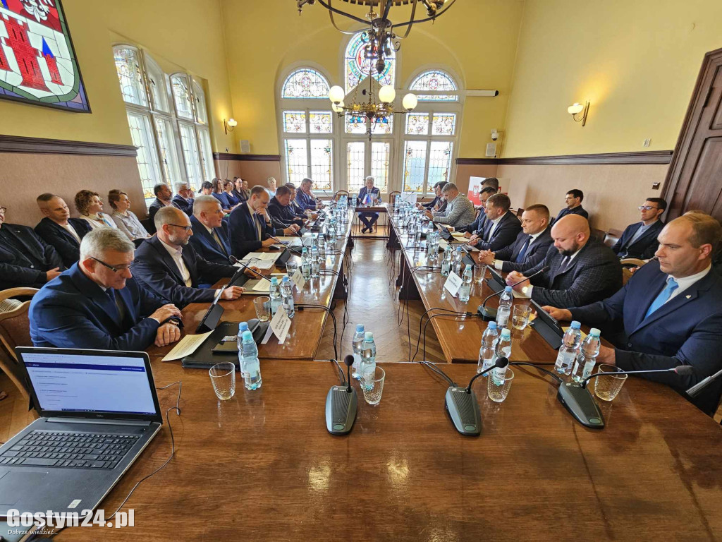 Pierwsze sesja nowej kadencji Rady Powiatu Gostyńskiego