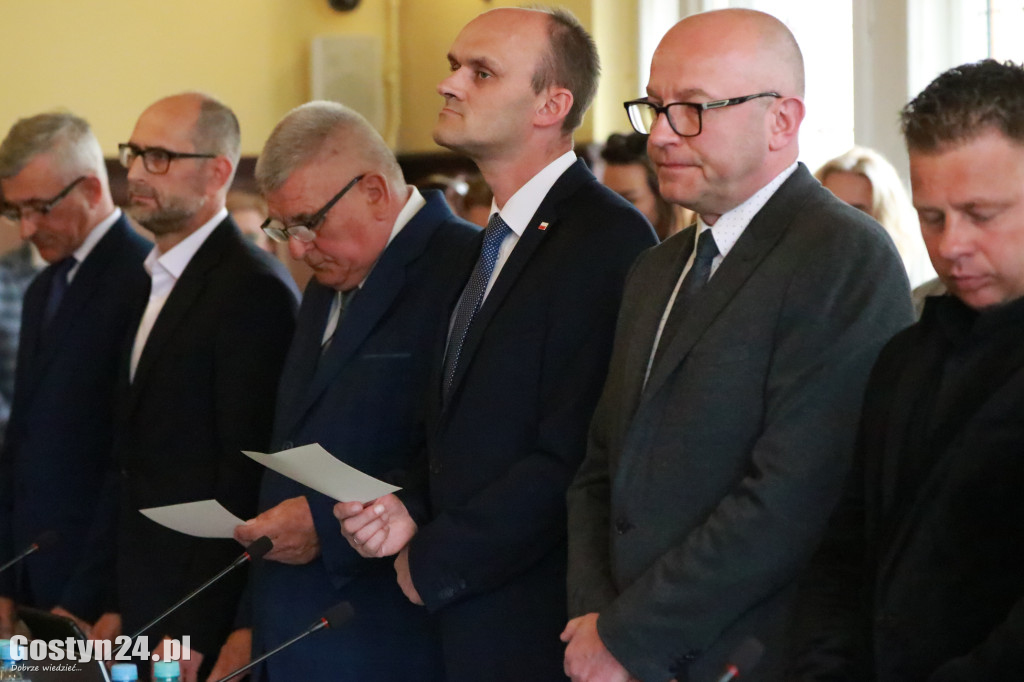 Pierwsze sesja nowej kadencji Rady Powiatu Gostyńskiego