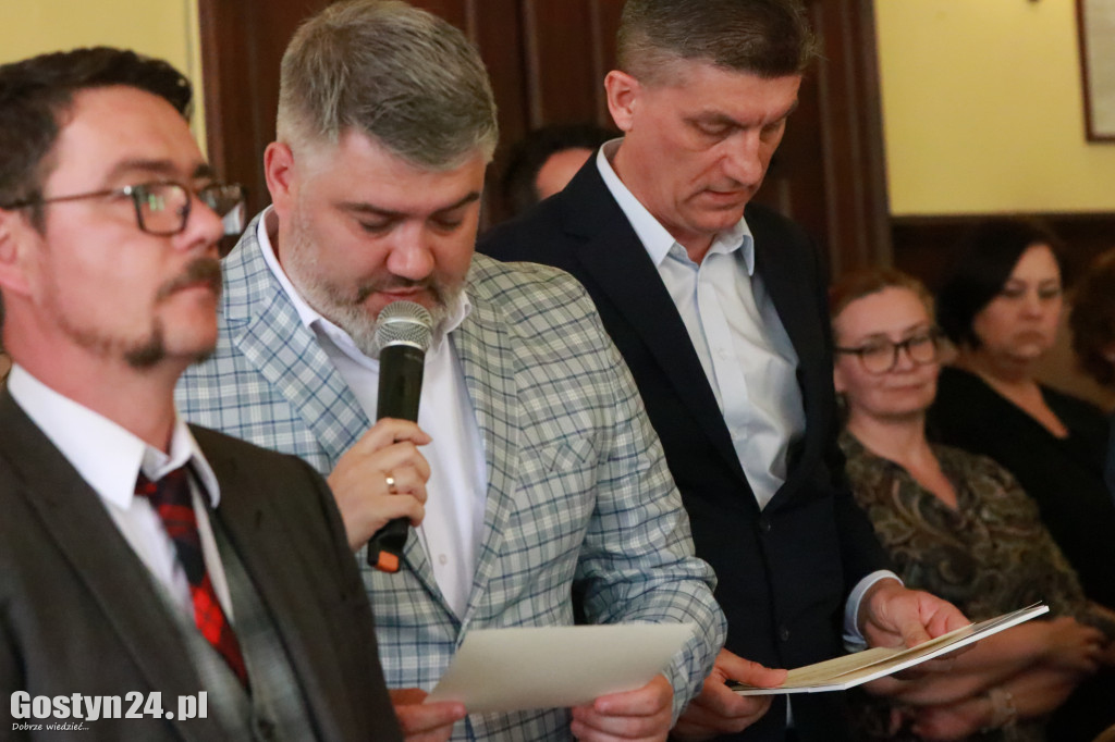 Pierwsze sesja nowej kadencji Rady Powiatu Gostyńskiego