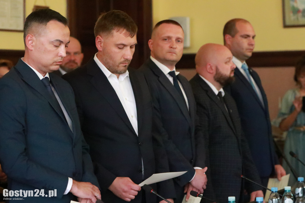 Pierwsze sesja nowej kadencji Rady Powiatu Gostyńskiego