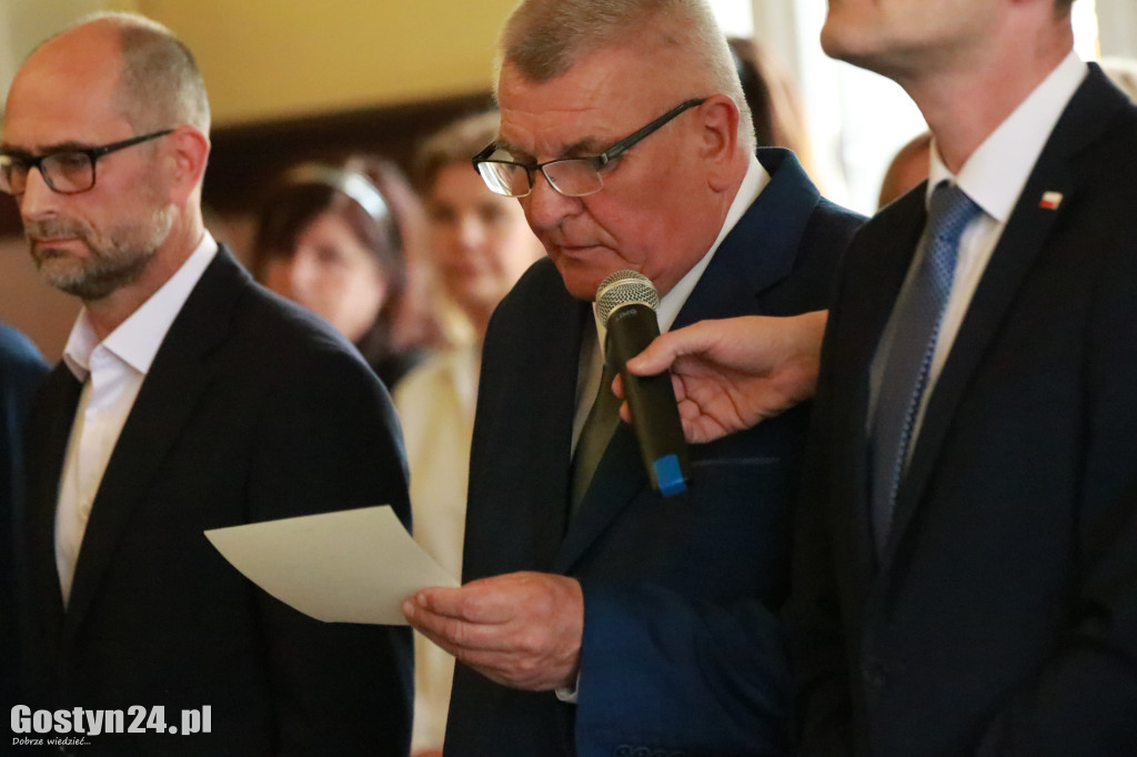 Pierwsze sesja nowej kadencji Rady Powiatu Gostyńskiego