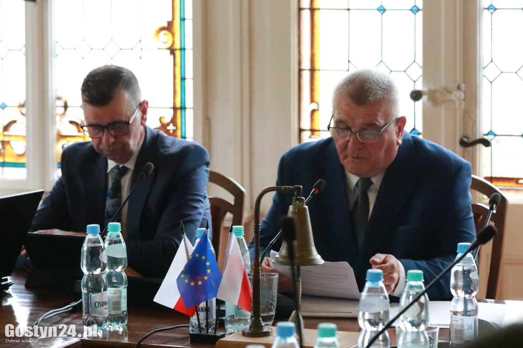 Pierwsze sesja nowej kadencji Rady Powiatu Gostyńskiego