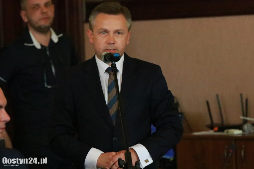 Pierwsze sesja nowej kadencji Rady Powiatu Gostyńskiego