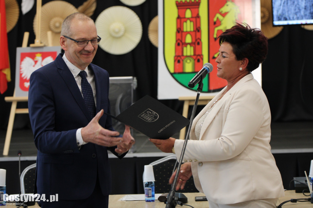 Pierwsza sesja nowej kadencji Rady Gminy Pępowo