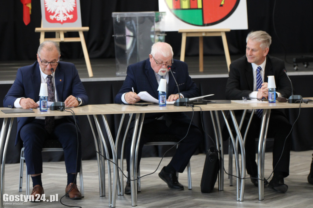 Pierwsza sesja nowej kadencji Rady Gminy Pępowo