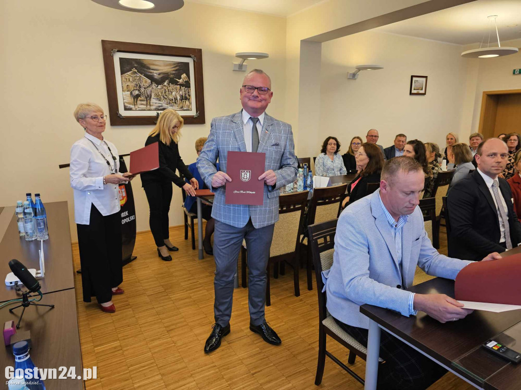 Pierwsza sesja nowej kadencji Rady Gminy Borek Wlkp.
