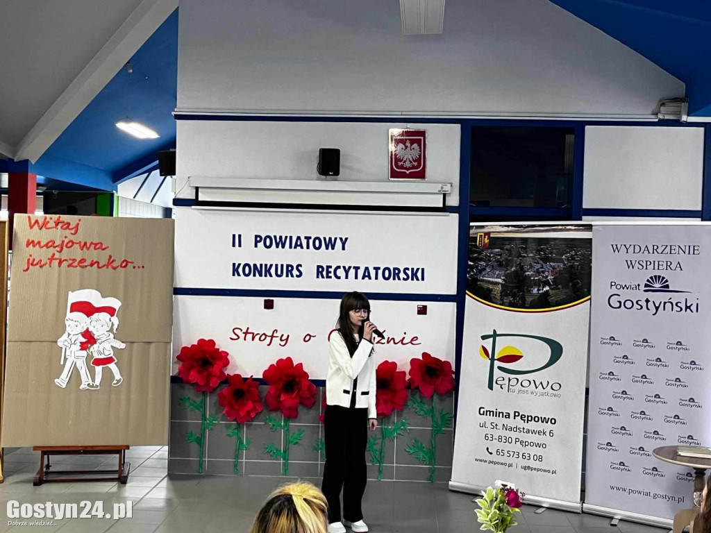 II Powiatowy Konkurs recytatorski w SP Skoraszewice