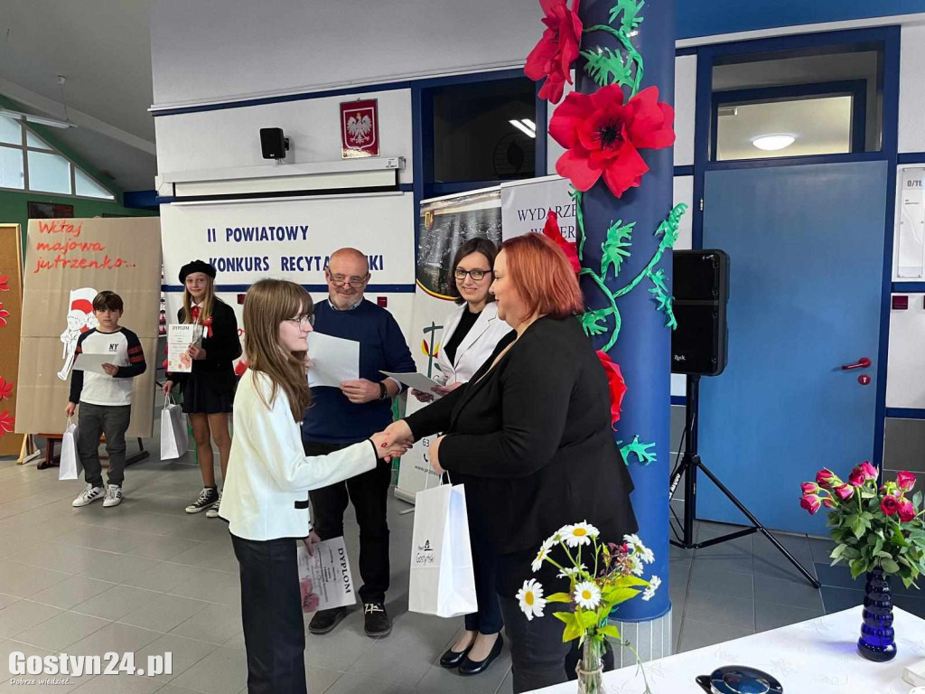 II Powiatowy Konkurs recytatorski w SP Skoraszewice