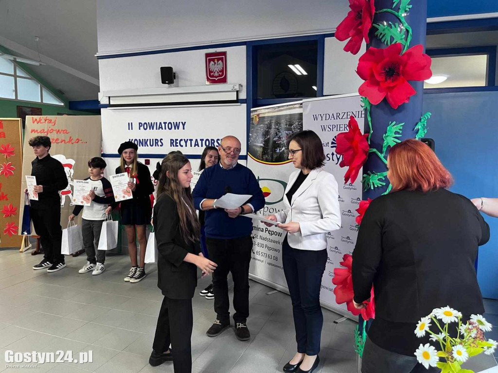 II Powiatowy Konkurs recytatorski w SP Skoraszewice