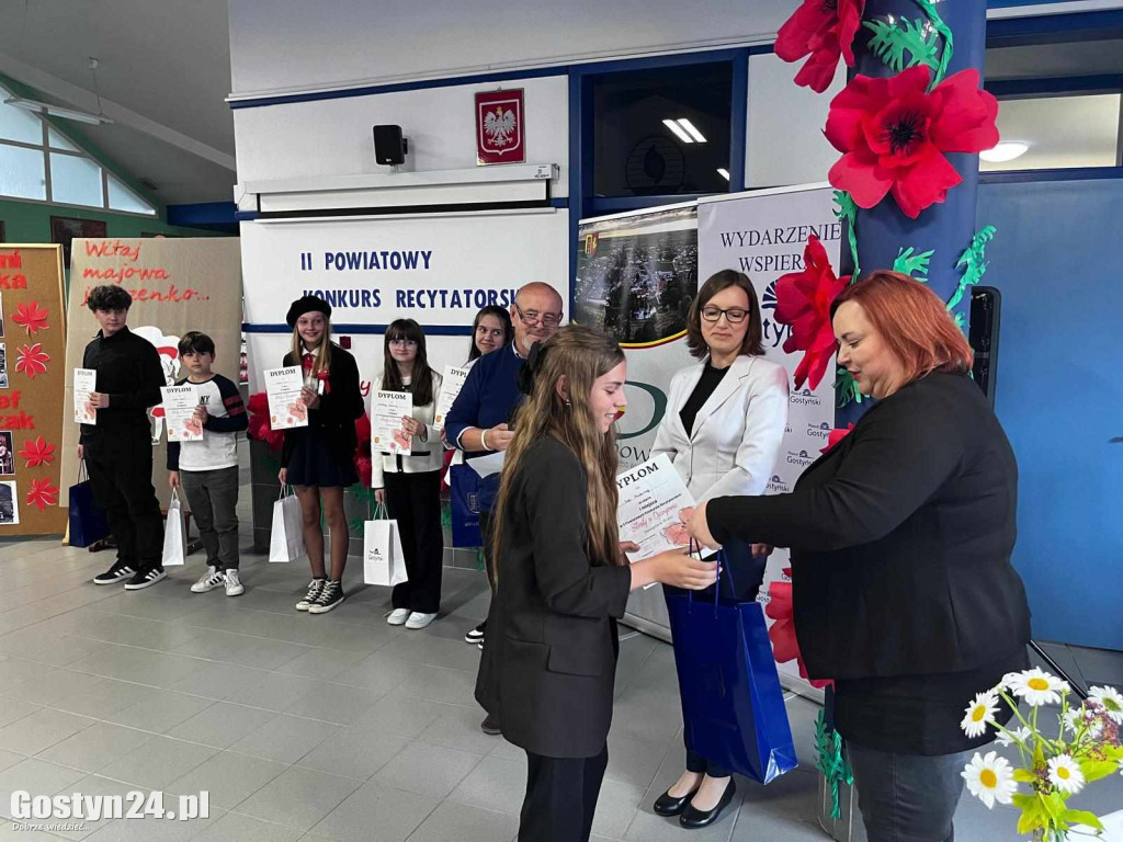 II Powiatowy Konkurs recytatorski w SP Skoraszewice