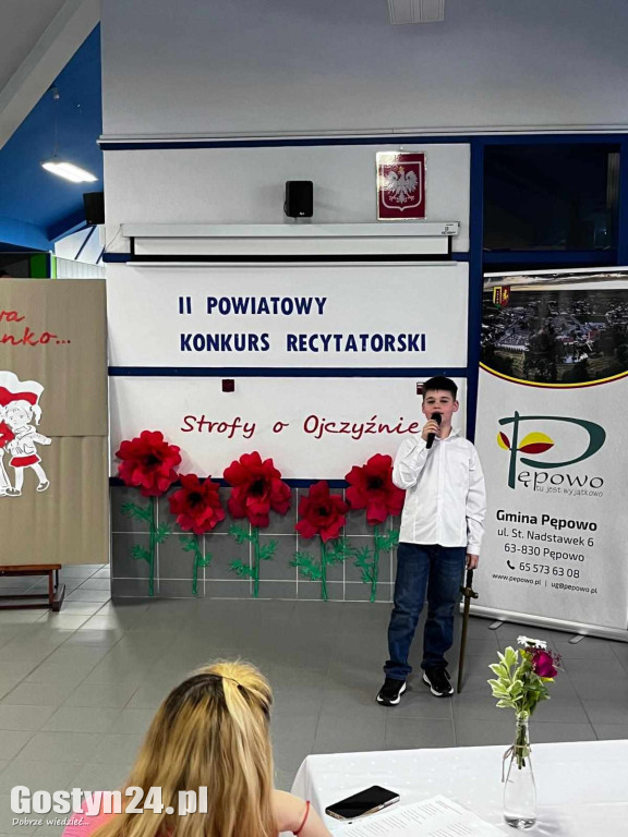 II Powiatowy Konkurs recytatorski w SP Skoraszewice