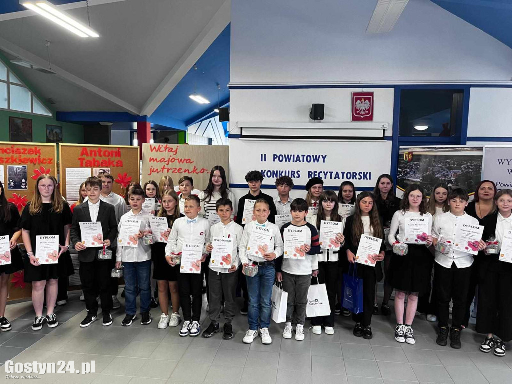 II Powiatowy Konkurs recytatorski w SP Skoraszewice