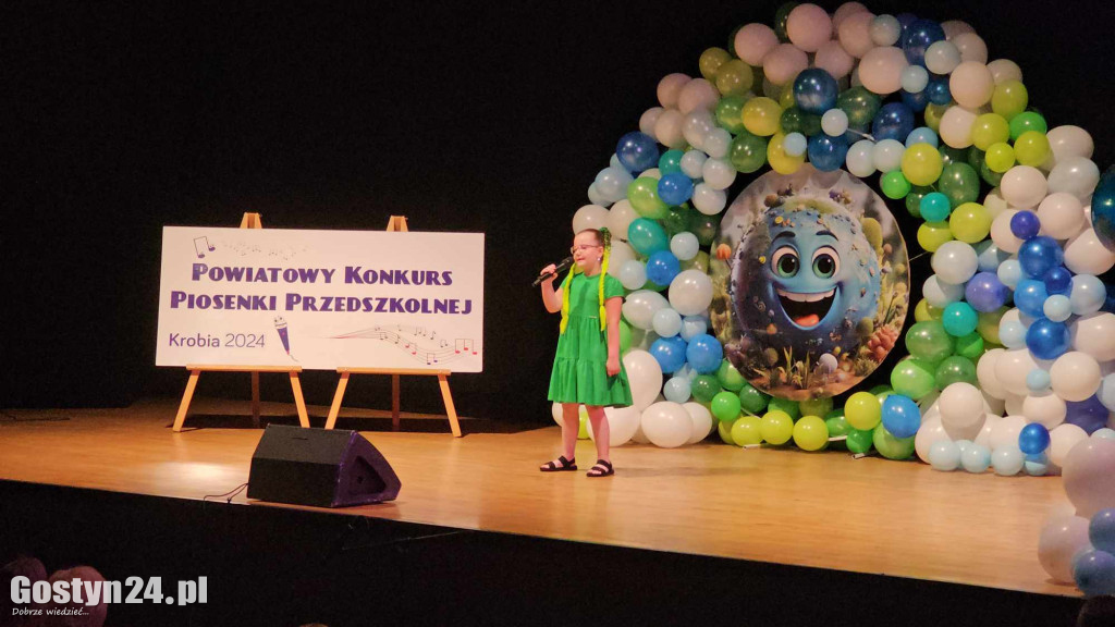 Powiatowy Konkurs Piosenki Przedszkolnej w Krobi