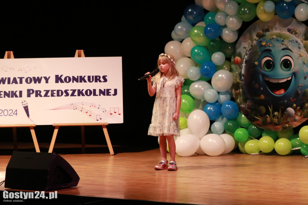 Powiatowy Konkurs Piosenki Przedszkolnej w Krobi