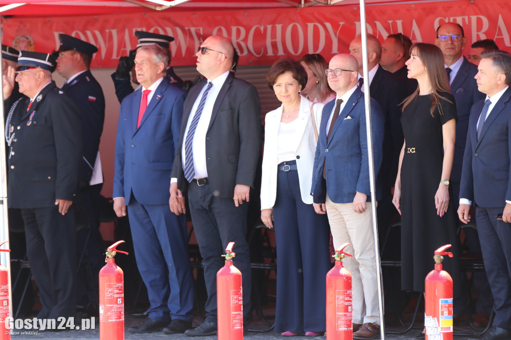 Powiatowe obchody Dnia Strażaka w Pogorzeli