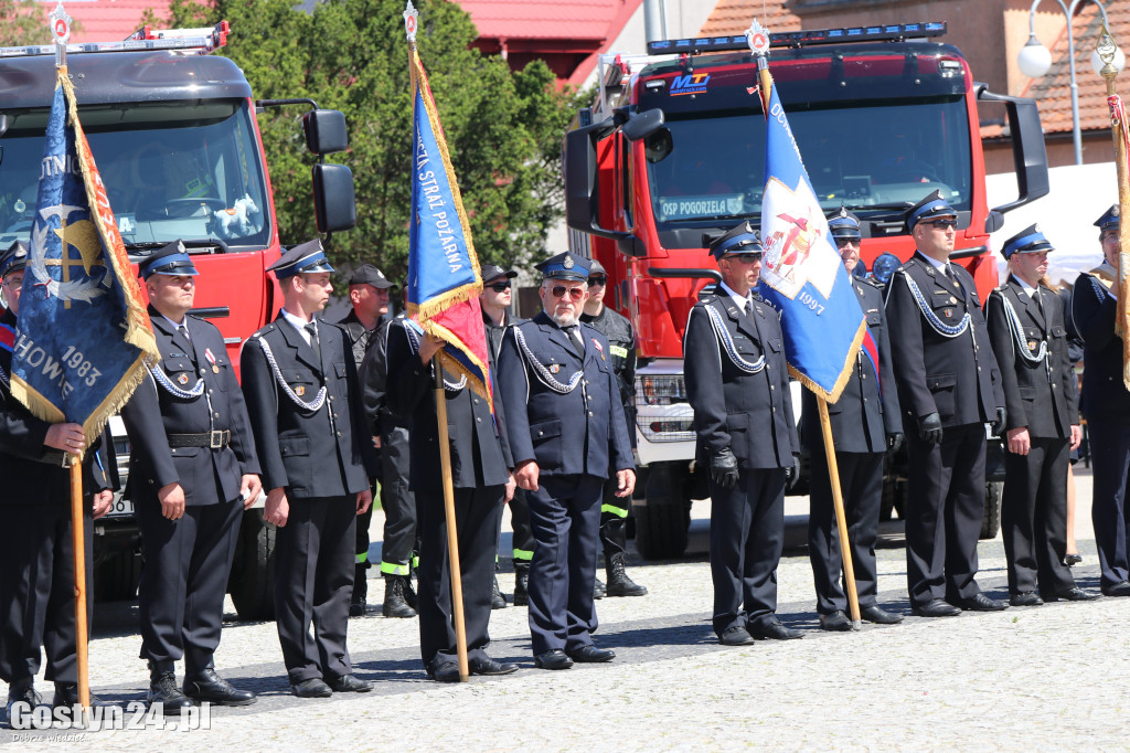 Powiatowe obchody Dnia Strażaka w Pogorzeli