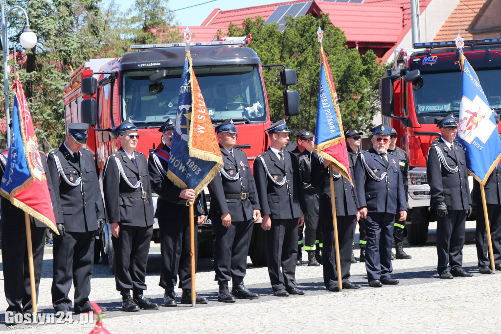 Powiatowe obchody Dnia Strażaka w Pogorzeli
