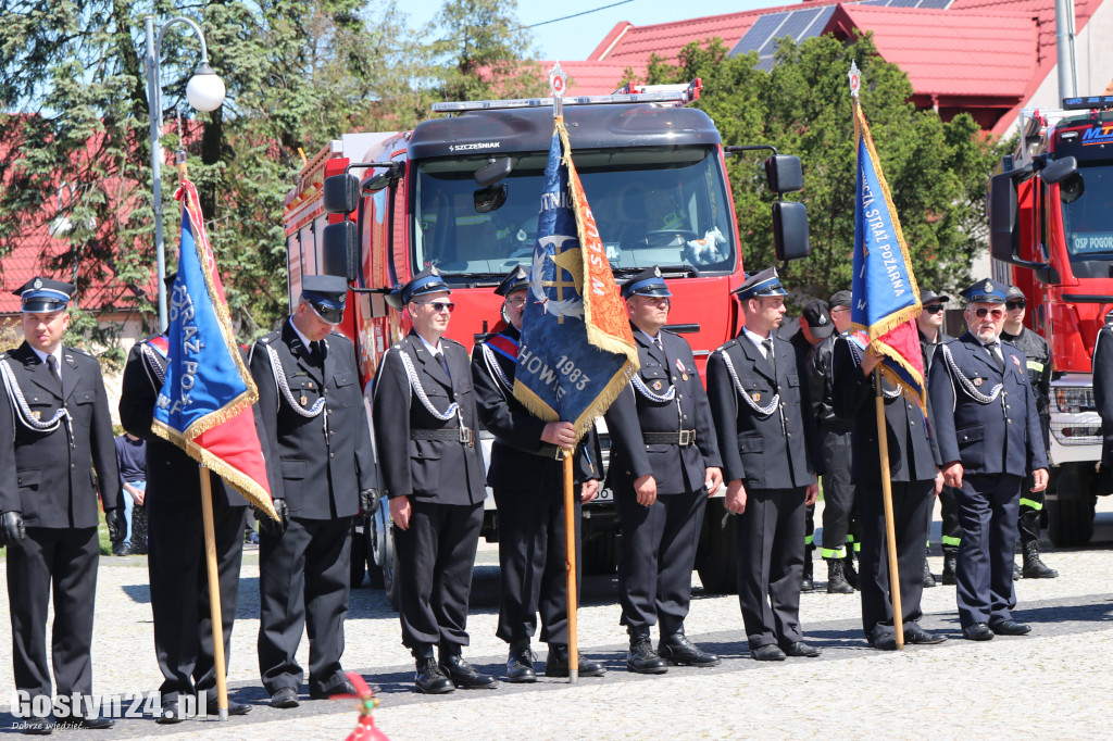 Powiatowe obchody Dnia Strażaka w Pogorzeli