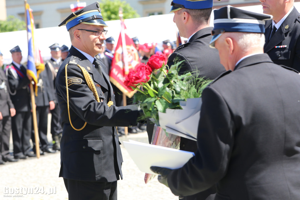 Powiatowe obchody Dnia Strażaka w Pogorzeli