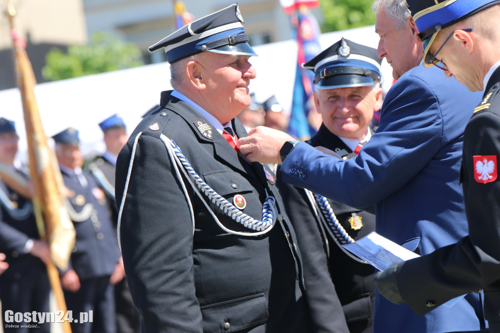 Powiatowe obchody Dnia Strażaka w Pogorzeli