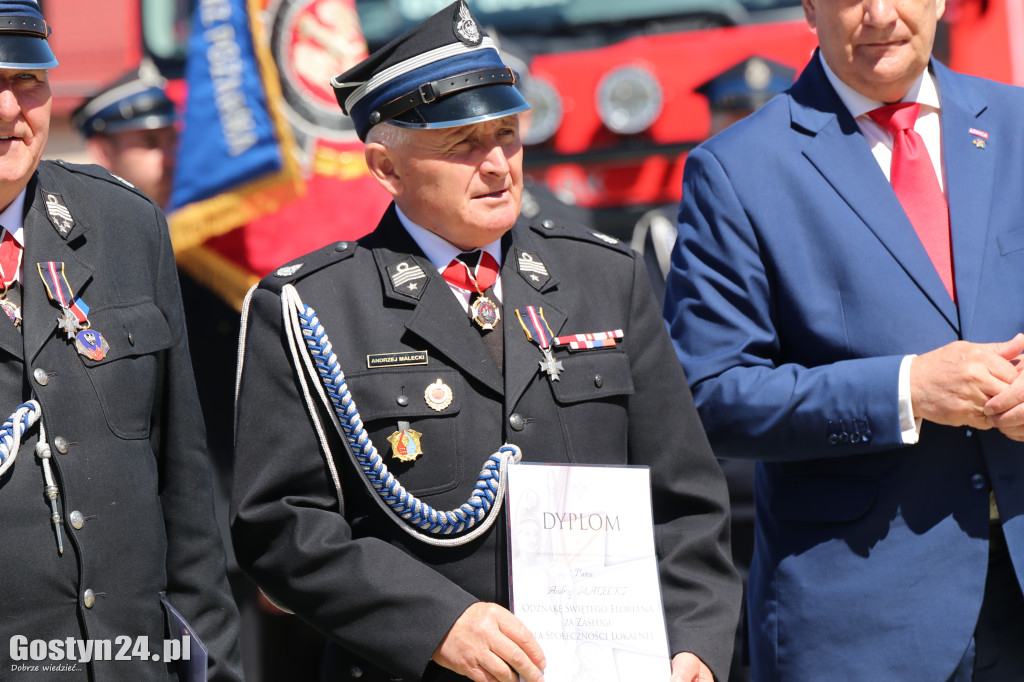 Powiatowe obchody Dnia Strażaka w Pogorzeli