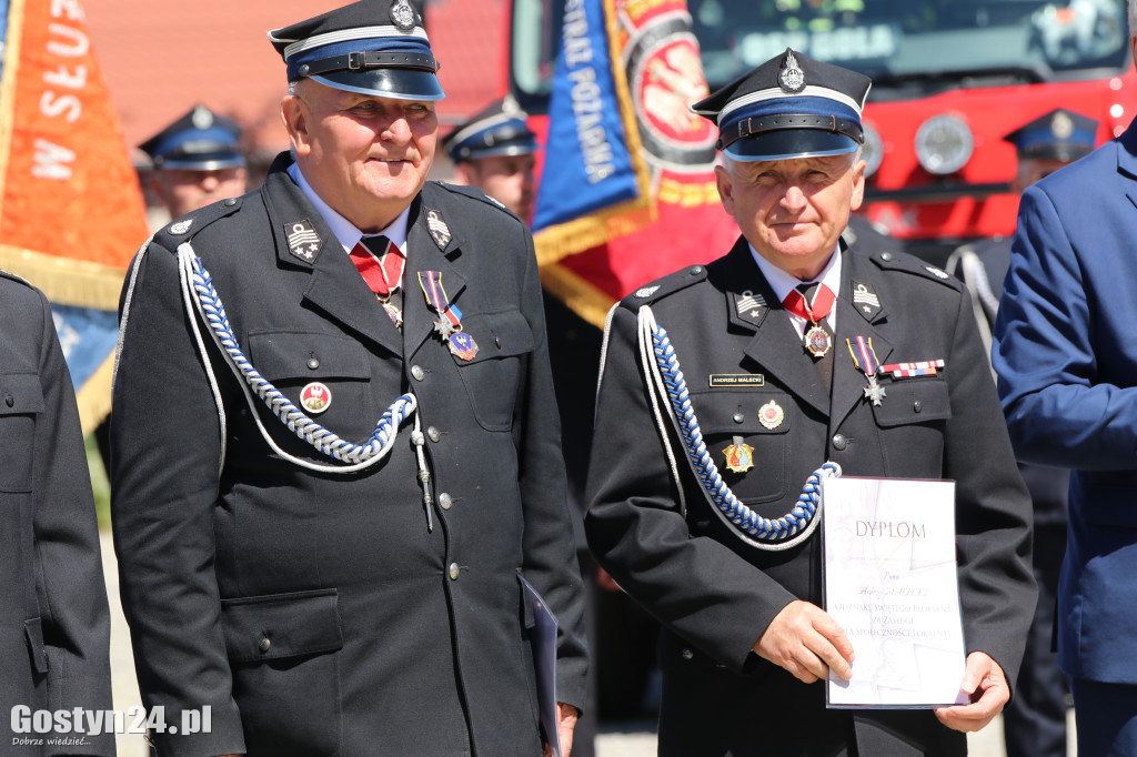 Powiatowe obchody Dnia Strażaka w Pogorzeli