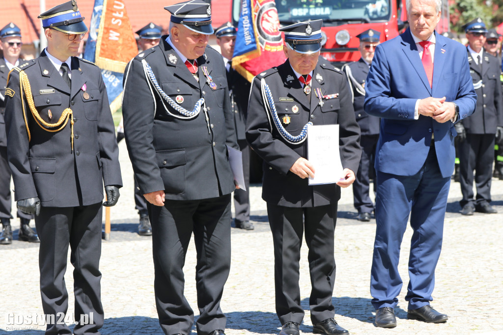 Powiatowe obchody Dnia Strażaka w Pogorzeli