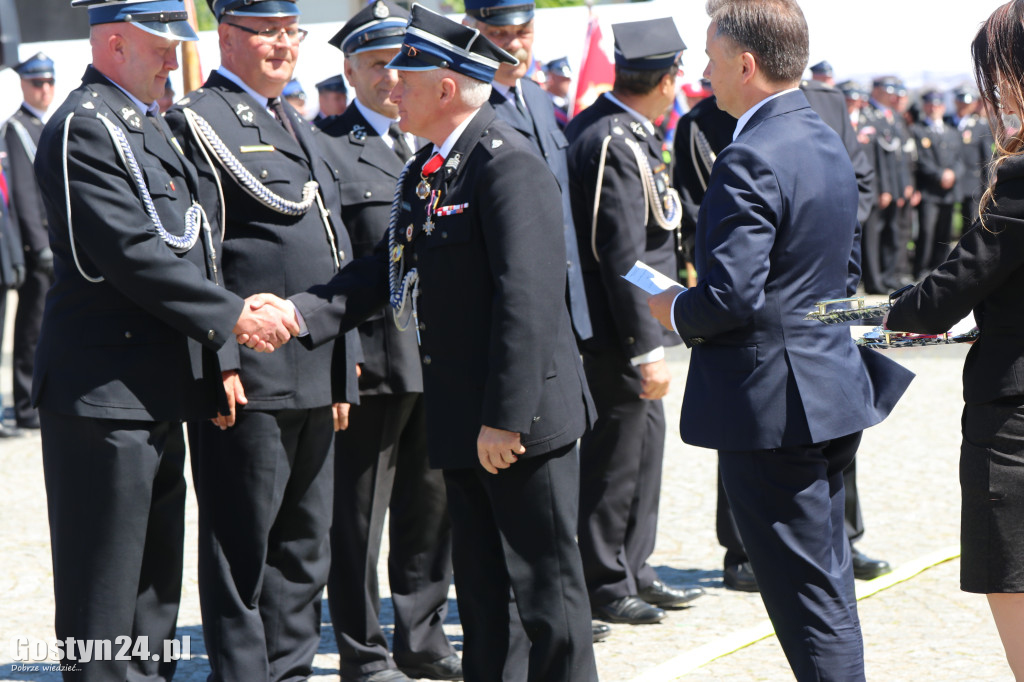Powiatowe obchody Dnia Strażaka w Pogorzeli