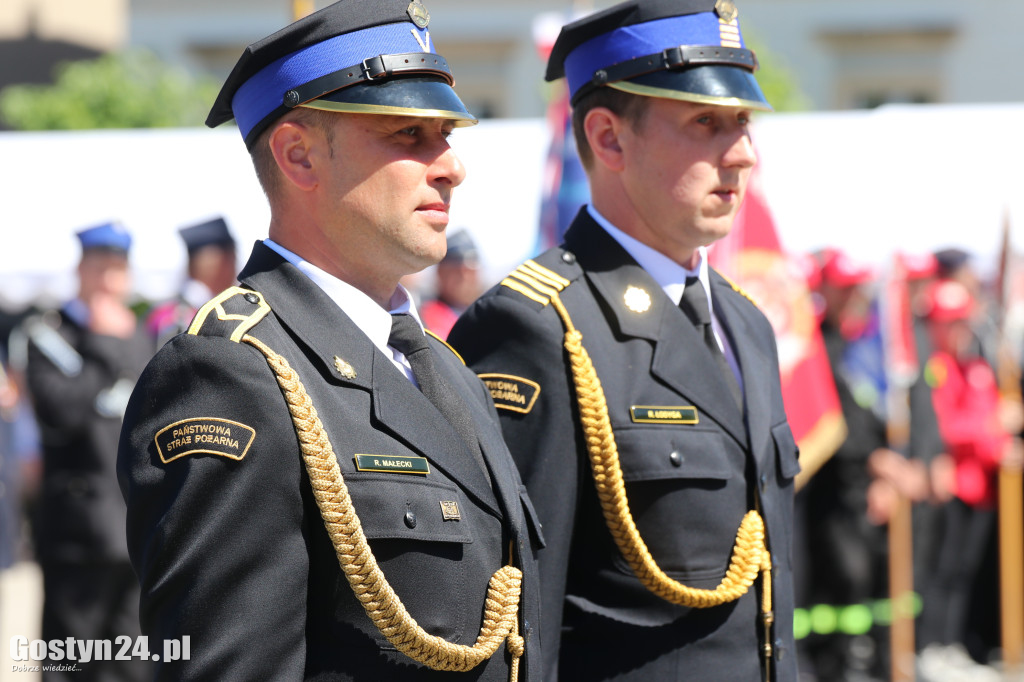 Powiatowe obchody Dnia Strażaka w Pogorzeli