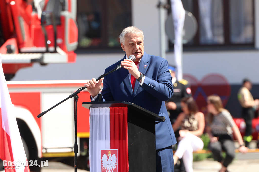 Powiatowe obchody Dnia Strażaka w Pogorzeli