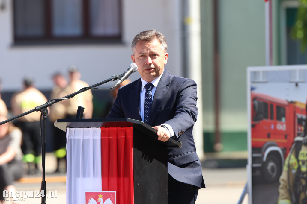 Powiatowe obchody Dnia Strażaka w Pogorzeli