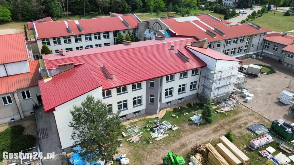 Trwa termomodernizacja szkoły w Piaskach