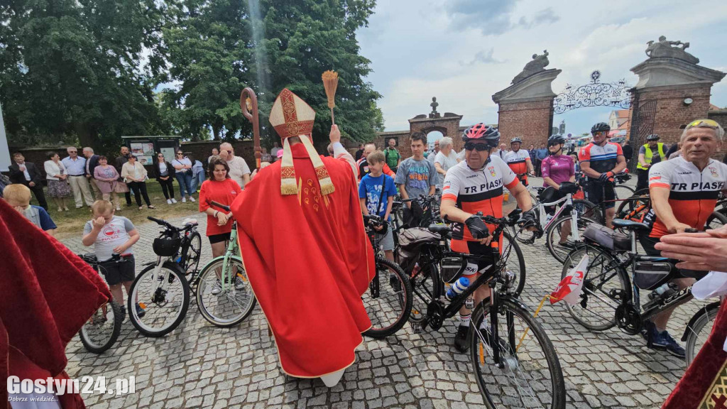 Święcenie rowerów na Świętej Górze