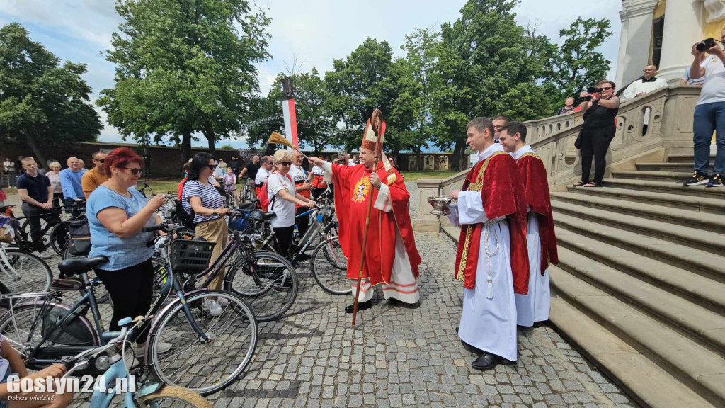 Święcenie rowerów na Świętej Górze