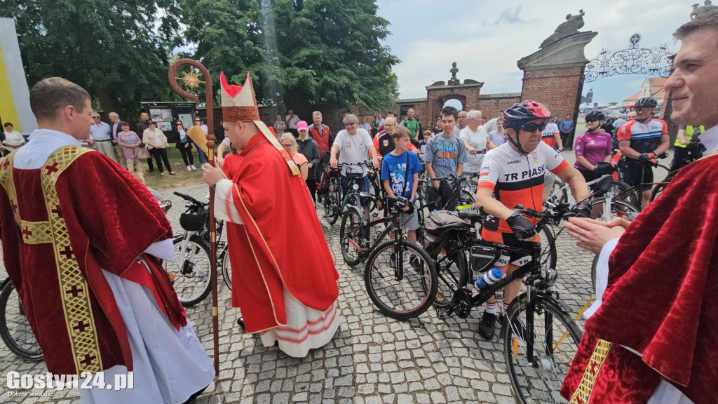 Święcenie rowerów na Świętej Górze
